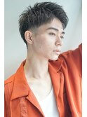 セット力抜群!ショートテーパーフェード◎中野