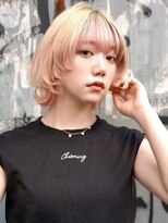 ブゾン(buZon)&nbsp;【buZon ブゾン】マッシュウルフ☆前髪デザインカラー