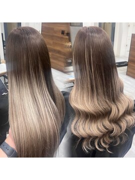 ネクスト 池袋(NEXT) シールエクステ/ベージュカラー/ハイトーン/グラデーション/池袋