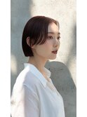 大人上品なタイトショートボブ