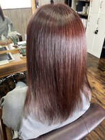 アイリーファンビリ(irie fambilly)&nbsp;ボルドー☆髪質改善メテオカラー