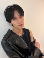 リリット(ReLit)&nbsp;メンズハイライトレイヤーカットグレージュベージュショート