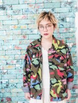 エーバイフー 江坂店(A BY WHO)&nbsp;A BY WHO江坂/パンク系個性派ショート/ブリーチ