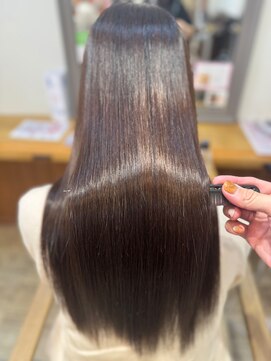 髪質改善プレミアムストレート