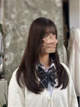 リラクオーレ 三宮 元町(LIRA CUORE) ザクザクレイヤースタイル×髪質改善酸性縮毛矯正☆