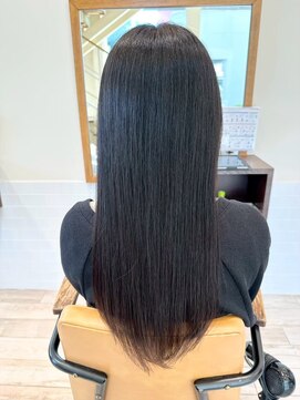 横須賀ロングレイヤー髪質改善トリートメント酸性ストレート韓国