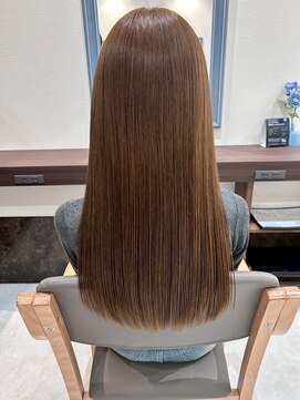 ダブルカラーで作るベージュカラー