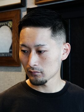 ダウズバーバーショップ 渋谷(dau's barber shop) メンズショート 理容室 バーバー リクルート ビジネスヘア 短髪