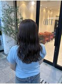 ロングのウェーブ