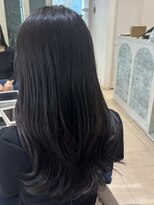 アルブル エト シミー(Arbre et chimie)&nbsp;着物ヘア/大人ガーリー/ダークアッシュ/似合わせカット/東村山