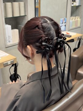 スタイル スマート サロン(STYLE smart salon) 【藤沢ヘアセット】ボブでもできる個性的アレンジ