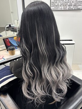 ビーシャンス(B.Chance) エクステだけでデザインカラー風に