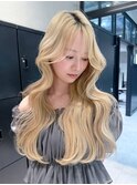 ブリーチロングブロンド大人ガーリー_F21374