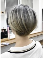 ランプ(Lamp) くびレイヤー グレーベージュ 白髪染め 白髪ぼかし 髪質改善