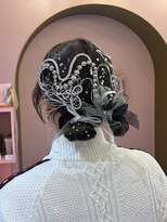 フィッシュ(fish) 惑星ヘア#ヘアセット#タイトツイン#前撮り