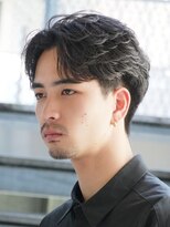 フィフス 大分(fifth)&nbsp;大分フェザーパーマメンズカットフェザーショートツーブロック