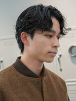 フィフス 栄(fifth)&nbsp;無造作シャドウパーマのセンターパート◎
