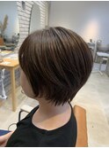 丸みショート