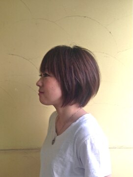 バグ 恵比寿(Bug) クセ毛を活かしたナチュラルボブ♪