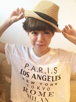 アイルビーヘア(I'll b hair)&nbsp;【下北沢＊I'll b hair＊】帽子に似合う編み込みアレンジヘア♪