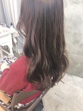 エトネ ヘアーサロン 仙台駅前(eTONe hair salon) 《eTONe》ふわふわ透きとおる♪グレージュ