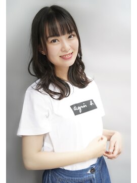 レスピア 銀座(Respia) ゆるふわカールのナチュラルセミディ【銀座】