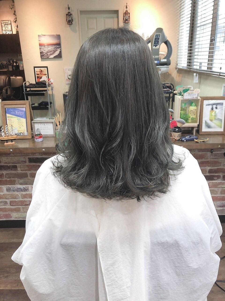 《再来No.3♪》うる艶カラー+UP TO GLOSSトリートメント☆\9,180→\8,930