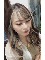 マグヘアー(Mg hair) フェイスフレーミング＆イヤリングカラー