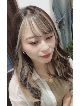 マグヘアー(Mg hair) フェイスフレーミング＆イヤリングカラー