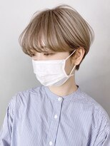 アイティー バイ アルバム 浦和店(IT by ALBUM)&nbsp;マッシュショート_マッシュショートカーキグレージュ_ba329021