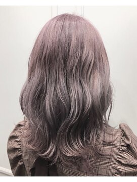 グランヘアー 豊岡店(GRAN HAIR) くすみピンク