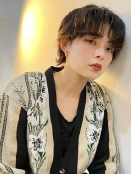 ヘアメイク アンジー(hair make anjii)の写真/Stylistのセンス光るカット技術★美容師さんが通うヘアサロン《anjii》でデザイン力の違いを実感できるはず