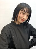 【haku/川口】切りっぱなしボブ【銀座/銀座5丁目】