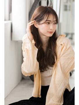 フレーム へアアンドトリートメント 天王寺北口店(FRAME) 【FRAME  天王寺北口】フェザーバング/ニュアンスカラー