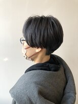 レシェル 松阪(RECIEL)&nbsp;刈り上げショート×シルバー