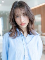 ハバナ 渋谷(HAVANA) 大人かわいい小顔レイヤーウルフカットひし形暖色ブラウン