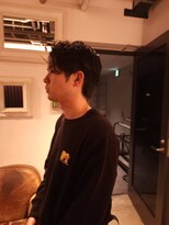 ブロック ジャポン(bloc japon)&nbsp;ニュアンスパーマをかけた前下がりショート