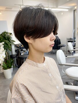 アルトル 池袋(altru) 大人かわいい丸みのあるハンサムショート