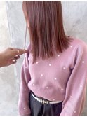 【GEEKS渋谷】春カラー/ピンクブラウン/20代30代/髪質改善/美髪