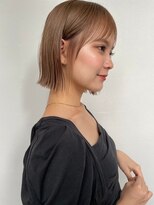 アンバー 池袋(amber)&nbsp;髪質改善/ミルクティーベージュ/ウェットヘア[池袋］