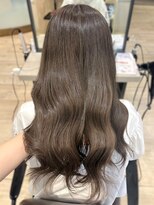 ユーフォリア 銀座本店(Euphoria)&nbsp;アッシュベージュ　艶感　髪質改善　ロング　10代20代30代