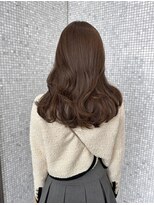 ティア(Tia.) ミディアム/グレージュ/韓国風/髪質改善トリートメント/縮毛矯正