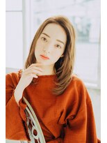 ニュイ 高槻 阪急茨木店(nui)&nbsp;イメチェンアンブレラカラー前髪ウェーブパーマこなれミディ