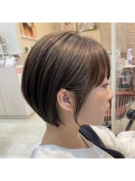 レム 長町店(L.E.M) 丸みショートボブ◎