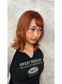 オレンジブラウン