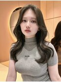 韓国風レイヤーカット 大宮  韓国ヘア ワンホンヘア  くびれヘア