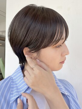 リグリー(regree) マッシュショートヘアくびれショート黒髪ショートカット前髪あり