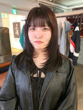 マカロニコースト(macaroni coast) レイヤーカット デザインカット 顔周りレイヤー