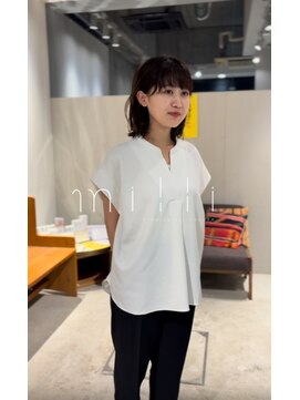 ミリ(milli Produce by ITAKURA) 結べるボブパーマ