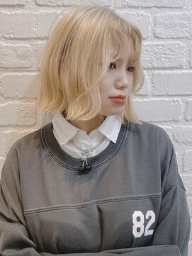 デイジー インデックスヘア 大島店(DAISY index hair) ミルクティーベージュカラー